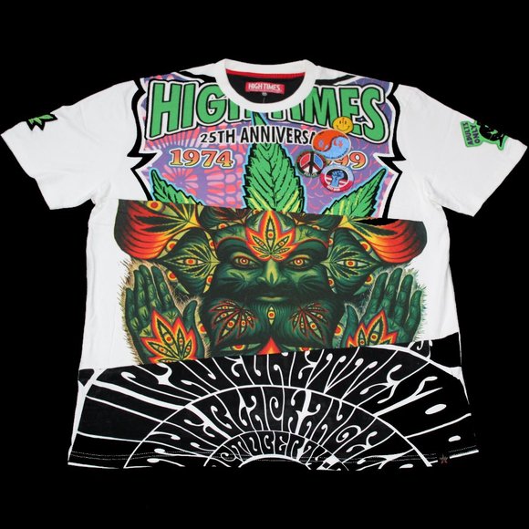 High Times Other - High Times 1974 Mashup Tee